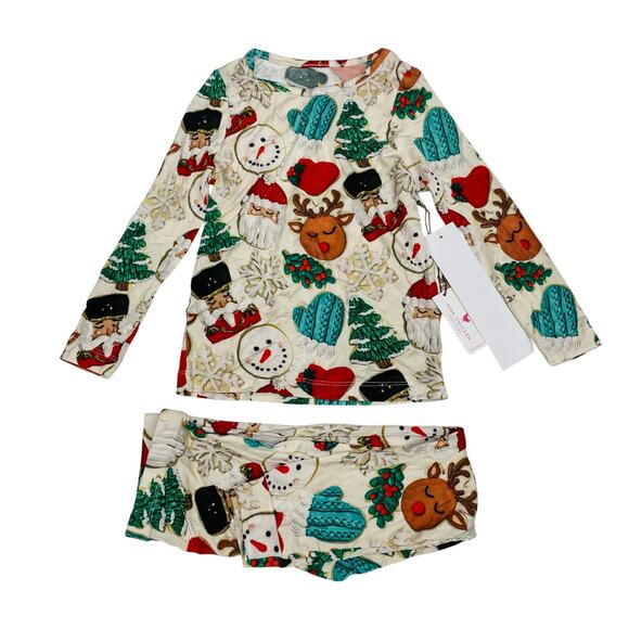 NWT Pink Chicken 12Y Frosted Cookies PJs - Picture 1 of 4